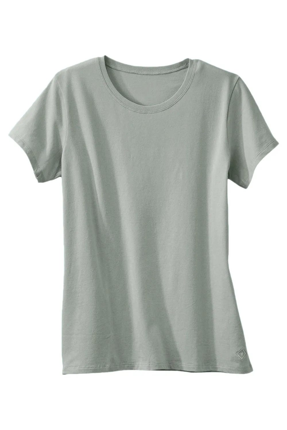 Women's 100% Organic Cotton Relaxed Crew Neck T-shirt