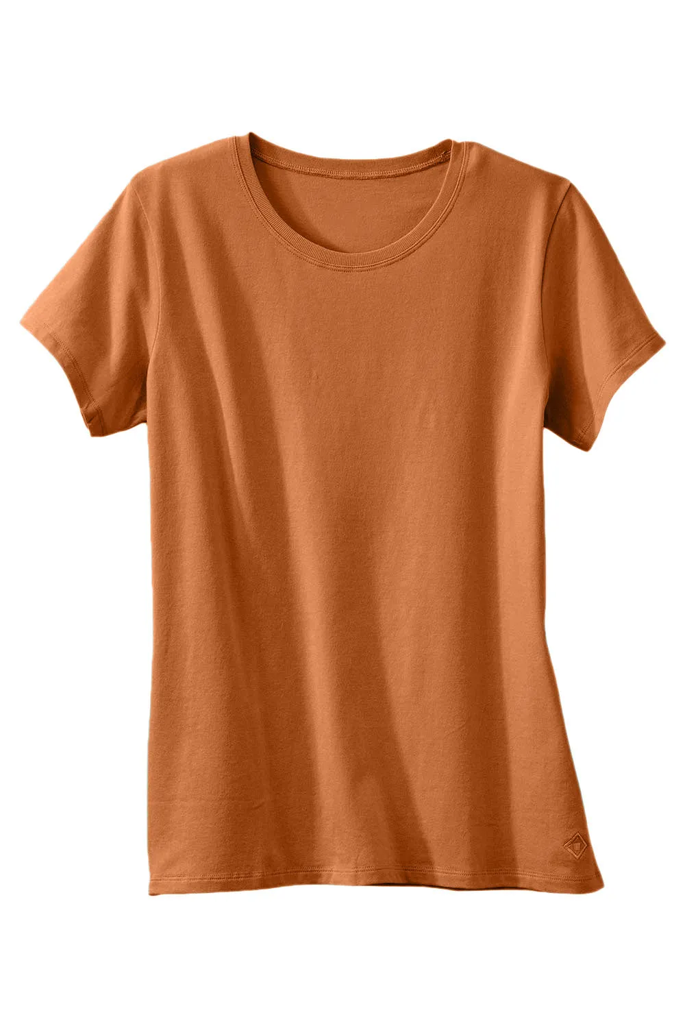 Women's 100% Organic Cotton Relaxed Crew Neck T-shirt