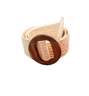 Wooden Rattan Stretch Belt