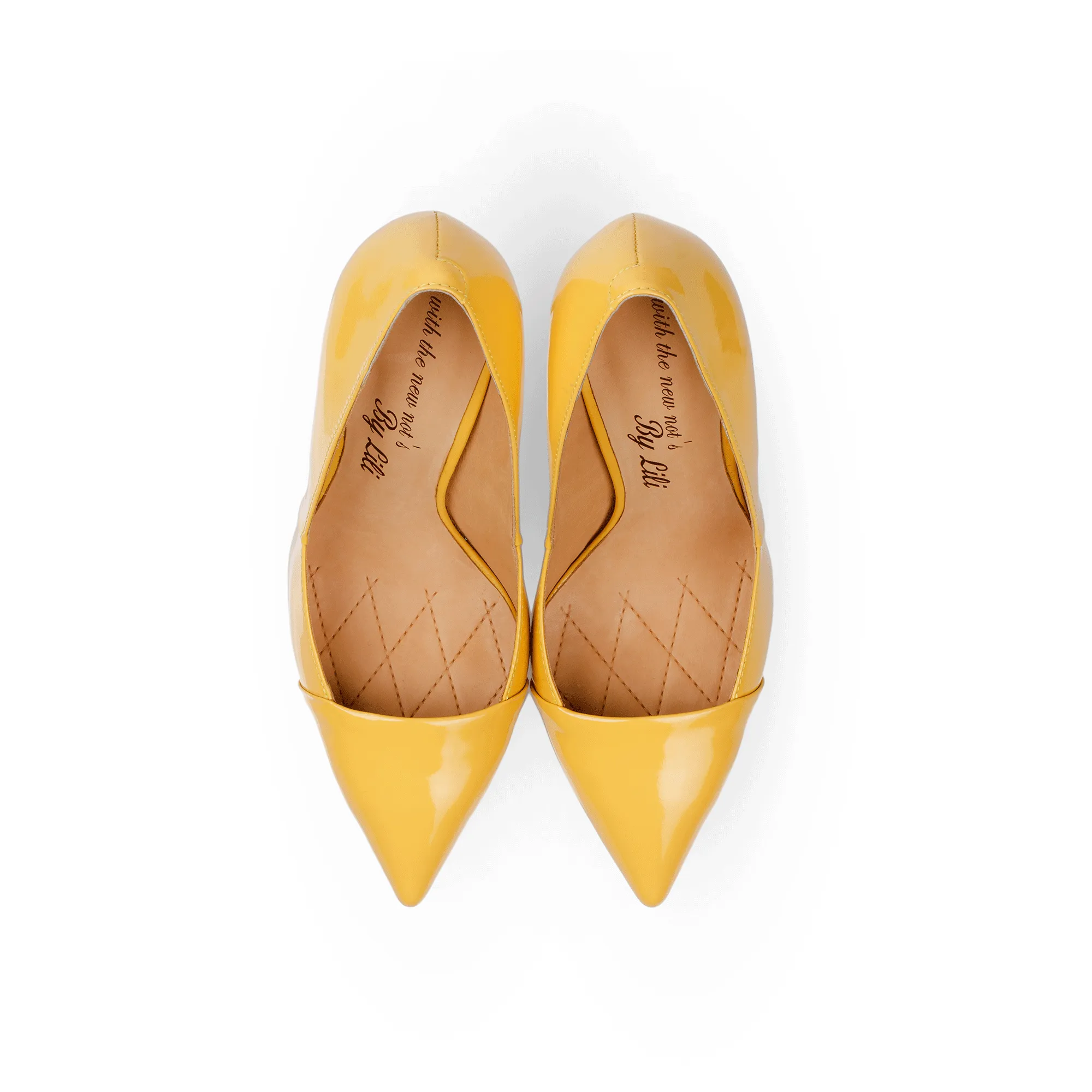 Yellow Scarpin